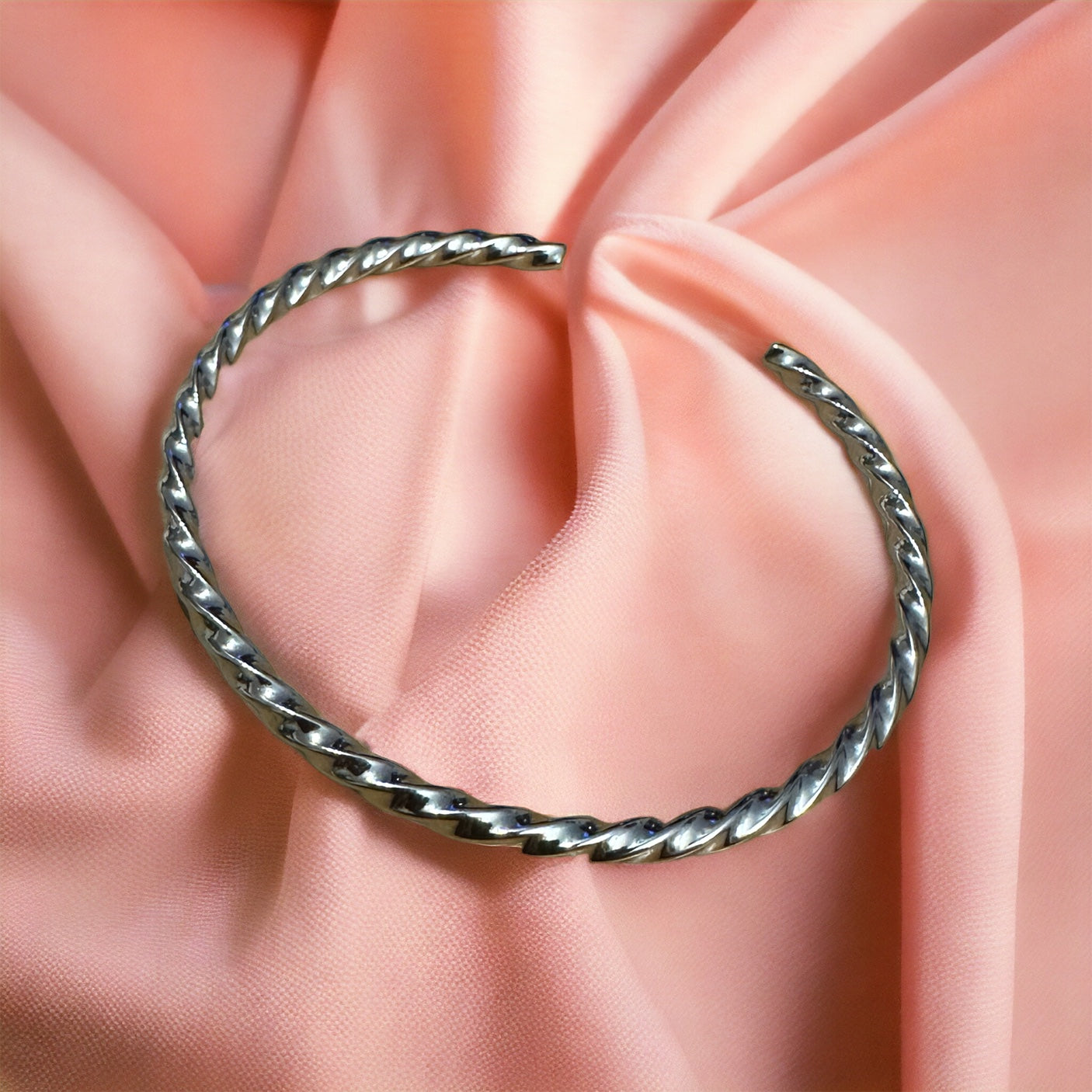 Simple Armreif Silber