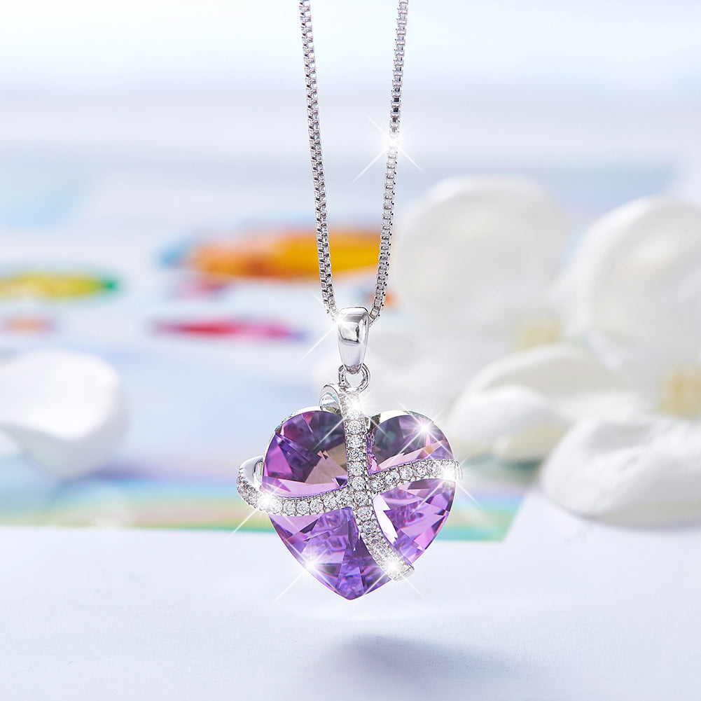 Halskette Purple Heart