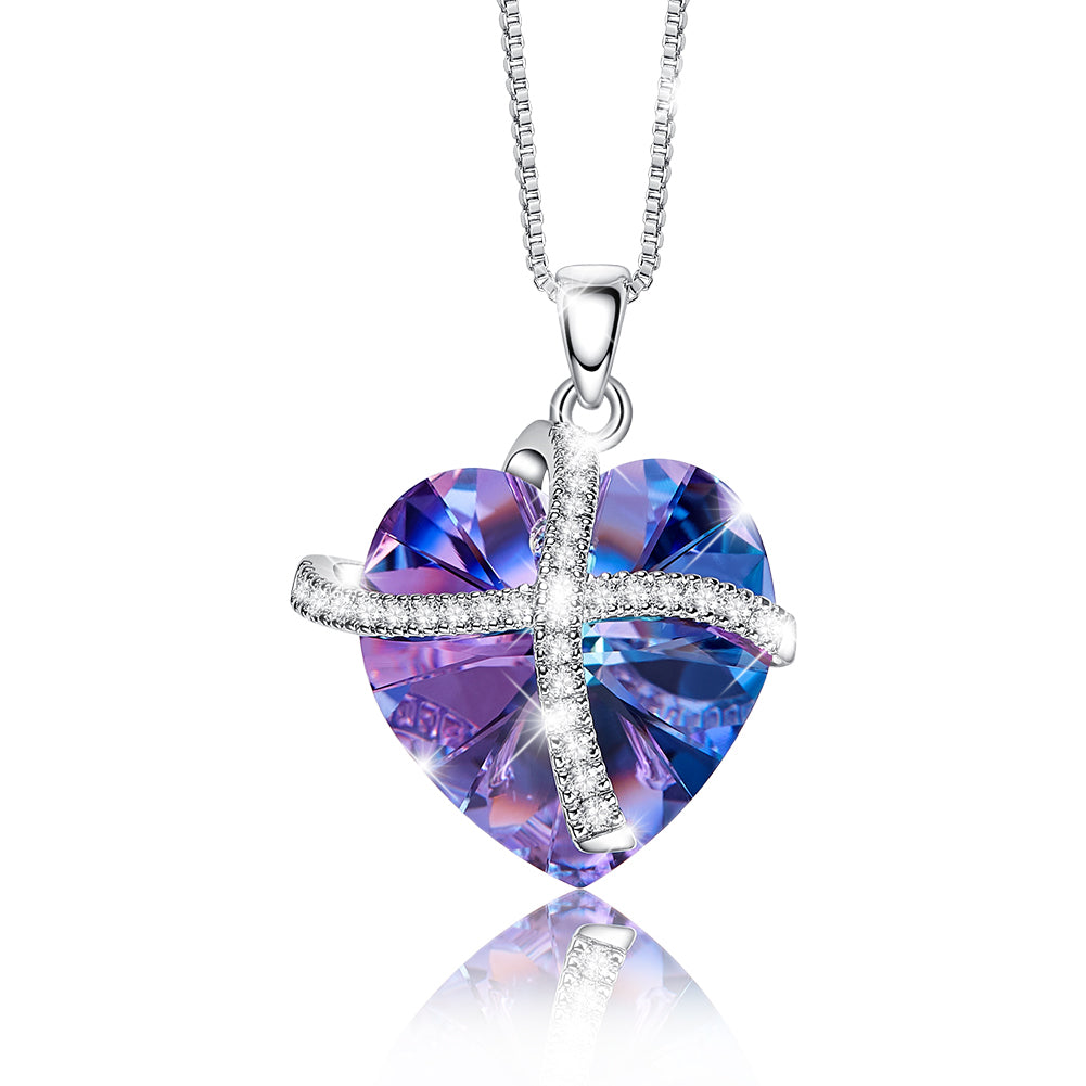 Halskette Purple Heart